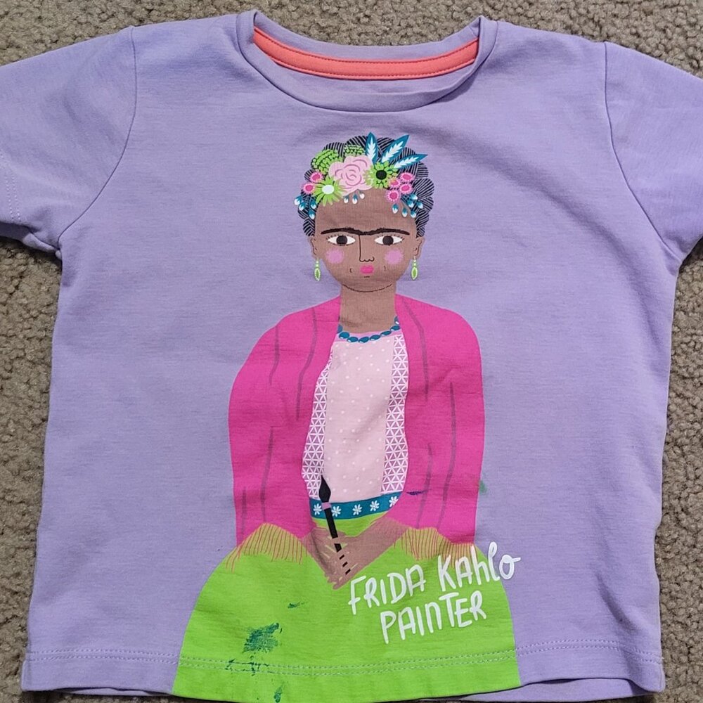 Piccolina 2T Frida Khalo toddler shirt
